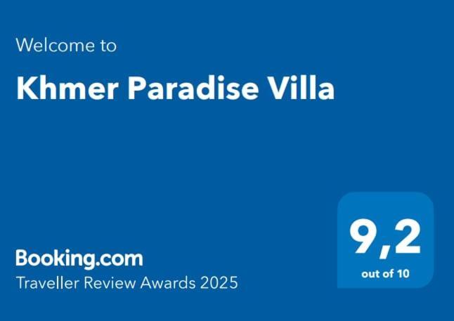 Khmer Paradise Villa Siem Reap Ngoại thất bức ảnh